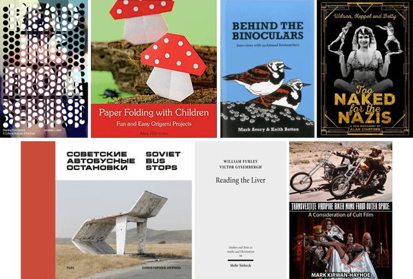 The covers of the shortlisted books.