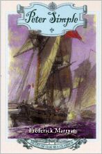 The cover of Peter Simple by Captain Marryat, in the edition published by Henry Holt in the USA
