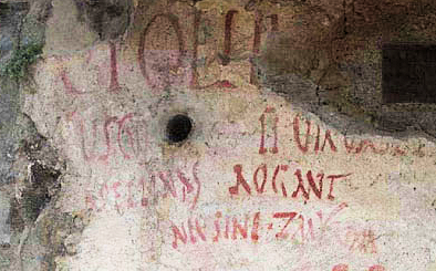Graffiti in Pompeii