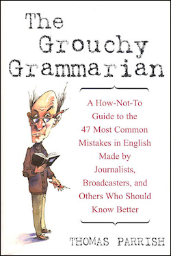 The cover of The Grouchy Grammarian
