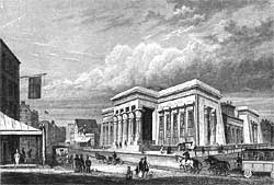 A general view of the Tombs in New York.