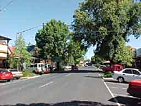A view of the main street of Tumbarumba