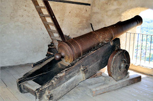 Photo of a cannon