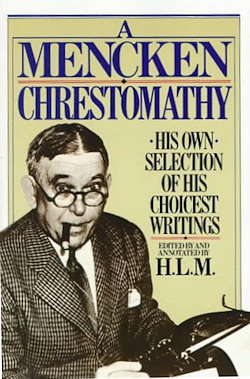 The cover of Mencken's Chrestomathy