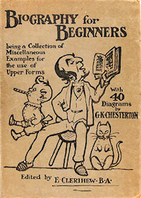 The cover of the first edition of Bentley's book of clerihews