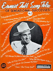 The cover of a sheet music collection by Ernest Tubb