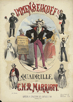 The cover of Marriott's quadrille