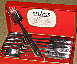 A presentation box of six splayds